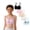 A-5 pack, variant on Big Girls Training Bras Wireless Cotton Light Padded Bra for 24/7 Comfort Adjustable Straps Back Closure Soft Edge Stretchy Smooth Breathable Teens 10-14 Years