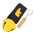 thumbnail image 2 of S SERENABLE Sonnette et Sifflet Ours Fort - Dispositif de Protection et de Survie Portable pour Chiens - Activités Extérieures comme la Pêche, le Randonnée et la Randonnée Jaune, 2 of 9