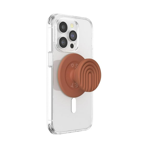 Soporte para teléfono PopSockets redondo, compatible con MagSafe Terra-Cotta