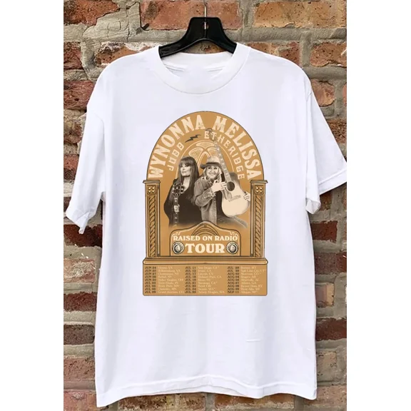 Wynonna Judd and Melissa Etheridge Raised on Radio Tour T-Shirt