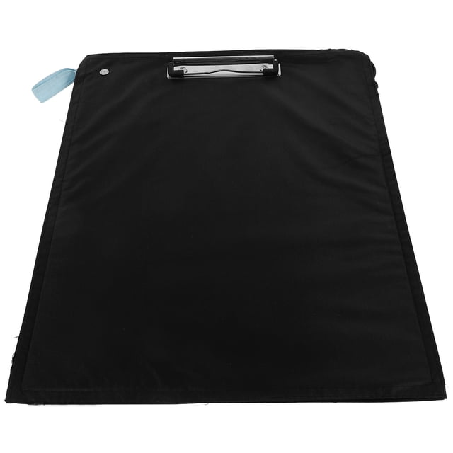 IDEANATEGRATE Tablero De Dibujo Portátil Negro Con Clip Estable Para Uso En Estudio Y Exteriores