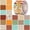 Cute Pumpkin, variant on 40Pcs Jelly Roll Fabric Strips for Quilting and Sewing, 2.6" x 19.7" Precut Patchwork for DIY Crafting, Thanksgiving Autumn Series