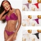 thumbnail image 4 of Lencería Transpirable Bragas de mujer Seda de hielo Calzoncillos Ropa interior Alfabeto de diamantes de imitación Pantalones cortos Sexypangjing, 4 of 4