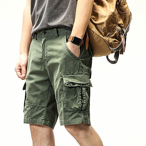 WILLBEST Bañador Corto Informal para Hombre, con Forro de Compresión y Entrepierna, con Bolsillos, 562