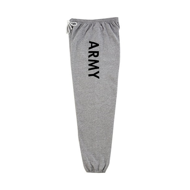 army sweatpants with pockets