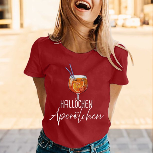 MKLEKYY Playeras Camisetas Para Mujer, Camisetas Gráficas, Ropa De Verano, Top De Manga Corta 936 Talla L