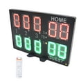 thumbnail image 4 of Marcador LED de mesa, Marcador LED de mesa Marcador electrónico deportivo portátil Marcador digital Creado magistralmente, 4 of 8