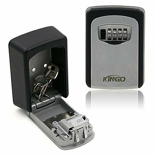 Durable Wall Mount Weather Resistant 4 Digit Combination Key Storage
