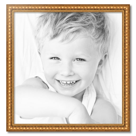 ArtToFrames 30" x 31" Gold Picture Frame, 30x31 inch Gold Wood Poster Frame (WOM-4293)
