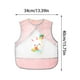 thumbnail image 1 of Fiudx Delantal Reversible para Comer, Tejido Impermeable de Tpu, Protección Antimanchas, Diseño Fácil de Poner, Suave y Elástico, Ideal para Comidas Desordenadas, Autoajustable, para Verano, Paquete, 1 of 2
