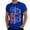 F68-Blue, variant on Mens 250th Anniversary T Shirts American Flag T-Shirt Patriotic Shirts Short Sleeve Tshirt 4th Of July Shirts Holiday Celebration Tshirt Fashion Clothes