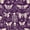 Purple Cream, variant on Homewish Dark Halloween Skeleton 7-Piece Twin Bedding,Vintage Rose Pattern Bedding Comforter Set,Black Cream,Black Reversible