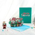 thumbnail image 2 of 3D Christmas Cards Party Blank Invitation Cards with Envelope Handmade for Kids, 2 of 5