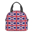 thumbnail image 2 of Union Jack All Uk Flag Insulated Adults Lunch Bag with Removable Shoulder Strap&Front Pocket Lunch Tote Box Reusable Cooler Bag, 2 of 7