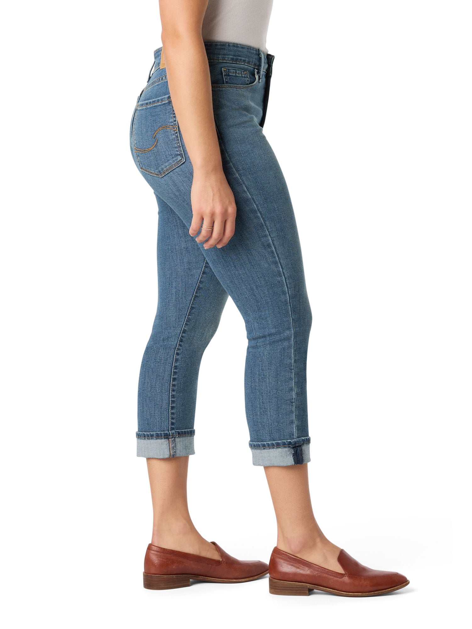 Levi Strauss Signature Women's Mid Rise Capri