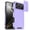Purple, variant on Moreoy Dual Layer Protective Case for iPhone 18 Pro with Built-in Slide Camera Lens Cover, Supports Wireless Charging, Hybrid Heavy Duty Shockproof Drop Protection Phone Shell,Blue