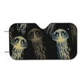 thumbnail image 7 of Balery Jellyfish Windshield Sun Shade, Car Front Window Sunshade Cover ,Automotive Interior Portected Blocks Uv Rays For Car Pickup Truck Suv Accessories- Medium, 7 of 7