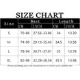thumbnail image 4 of Stichou Womens 2026 Spaghetti Strap Deep V-Neck Solid Color Backless Tank Tops for Women Slim Fitted Soft Shirts Black S, 4 of 6