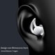 thumbnail image 3 of Quiet Ear Plugs for Noise Reduction Reusable Hearing Protection in Flexible Silicone for Sleep,Three Layers, 3 of 4
