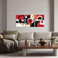thumbnail image 2 of ZHONGYUTONG Abstract Canvas Wall Art 3 Pieces Black and White Pictures Contemporary Minimalist Print Modern Geometric Line Artwork for Living Room Decor Framed (11.00" x 14.00" x 3PCS), 2 of 5