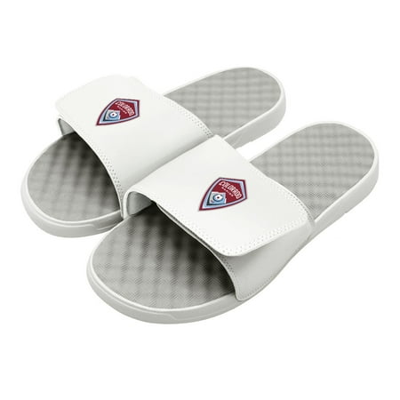 

Men s ISlide White/Gray Colorado Rapids Primary Logo Slide Sandals