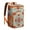 Orange-13, variant on Vibrant Retro Paisley Floral Cooler Backpack - Insulated 20L Soft Cooler Bag with Bottle Opener, Great for Families & Travelers