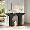 thumbnail image 6 of Fnova 47" Modern Console Table with Arched Design, Narrow Sofa Table for Entryway, Hallway, Living Room, Foyer Accent Table, Easy Assembly, 6 of 14