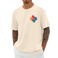 thumbnail image 2 of Autism Awareness T Shirts for Men Women 2026 Summer Casual Short Sleeve Crewneck Graphic Tees, 2 of 7