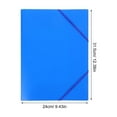 thumbnail image 2 of Niceauty 3Pcs Blue Expandable Document Holder Folder for Office Paper Storage, 2 of 7