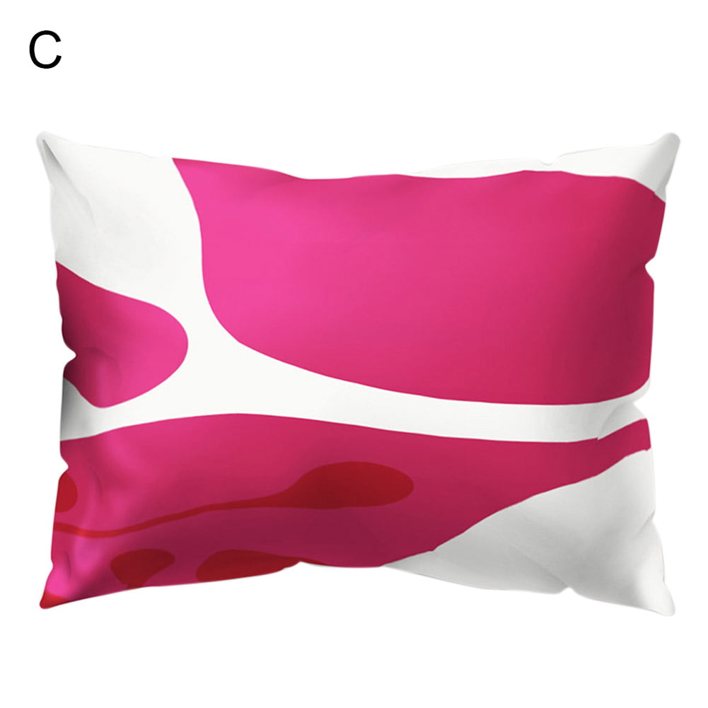 Details about   Red and White Candy Stripes Cushion Cover Pillow Case Sofa Throw One Piece 