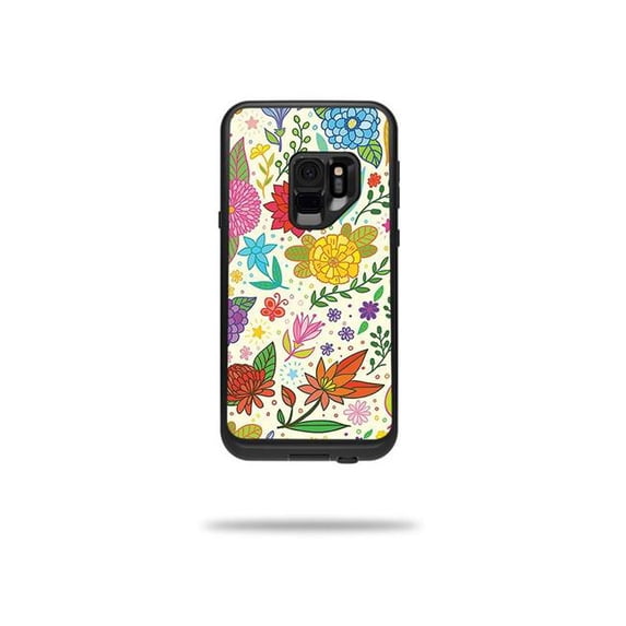 MightySkins LIFSGS9-flower garden Skin Decal Wrap for LifeProof Samsung Galaxy S9 Fre Case - Flower Garden