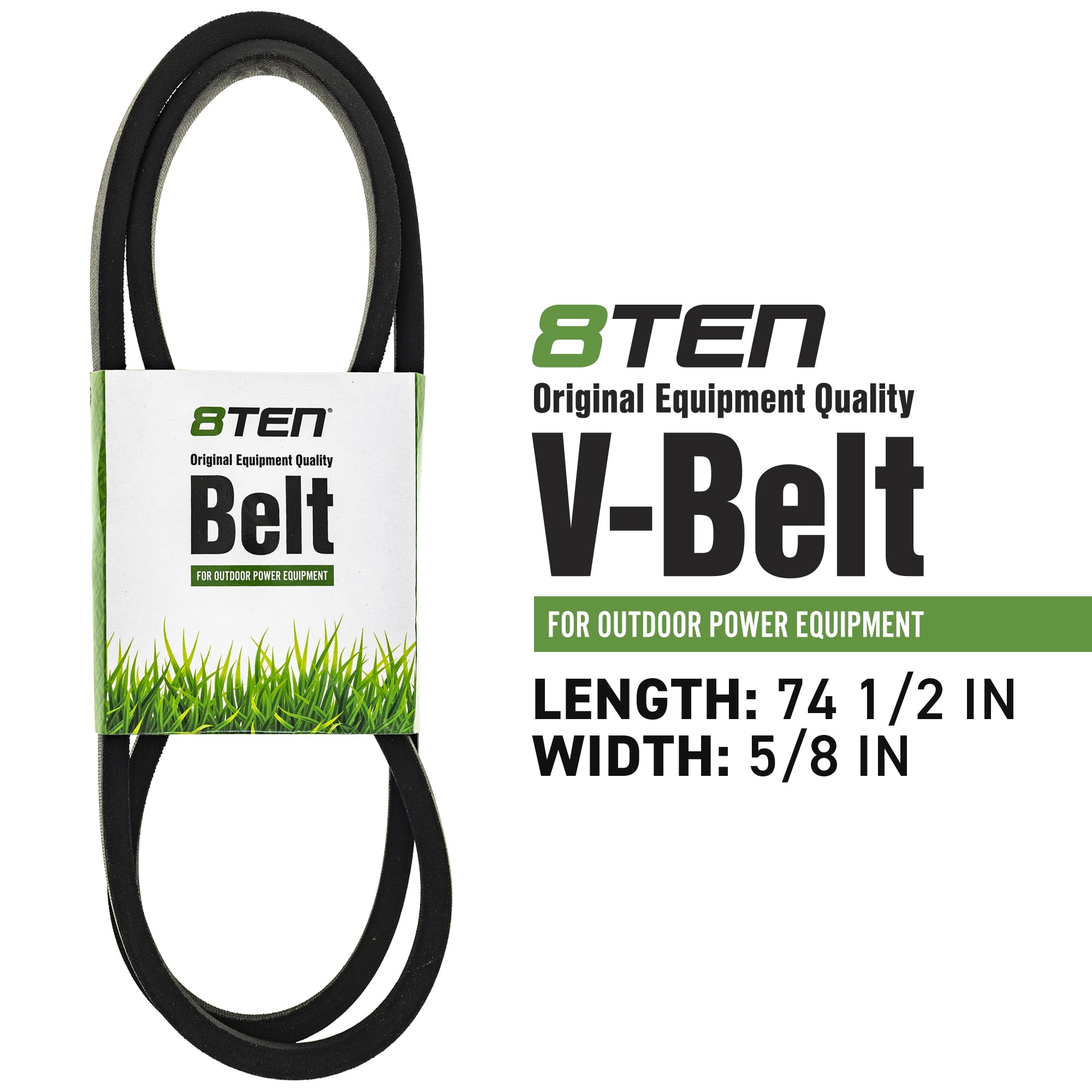 8TEN Drive Belt for John Deere X350 X354 X380 X590 X370 X580 M169485 810-CBL2405T