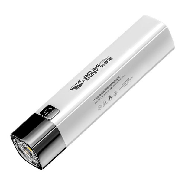 Lámpara Linterna USB de alto brillo G3 Chip Power Bank Antorchas de emergencia (Blanco)
