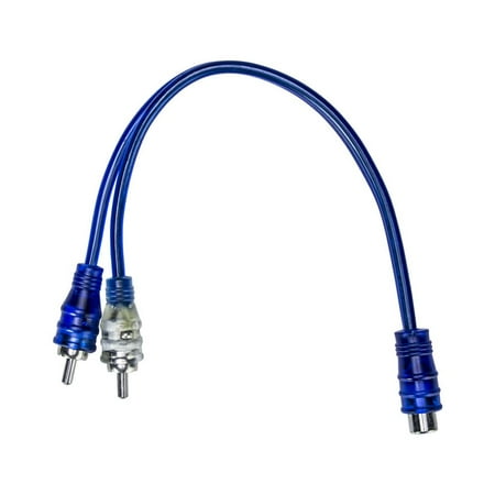 Install Bay IBRCAY1 RCA Female to Two Male Y Cable Each