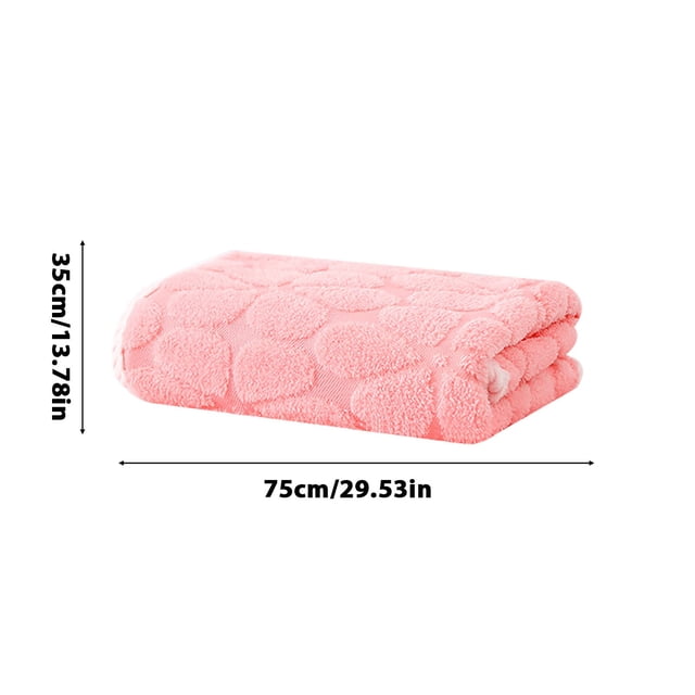 fheaev Velvet Towel With Thickened Turtle Back Velvet Soft And Drying And Water Absorption