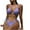 01 Purple, variant on Swimsuit for Women Sparkle Glitter Swimwear Crystal Thong Bikini Sets Tie Side Bathing Suits