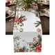 thumbnail image 1 of Christmas Tree Pine Needles Candy Bow Table Runner Wedding Decor Table Cover Christmas Decoration Holiday Party Tablecloth, 1 of 4