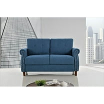 US Pride Furniture Briscoe Loveseat Blue
