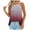Red, variant on loopsun Plus Size Tops for Womens,Womens Summer Tops,Women's Printed Round Neck Pullover Fashionable Casual Round Neck Strap Button Top Blue S