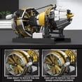 thumbnail image 4 of Set de Construcción Motor de Avión Mould King 2256 Piezas Juguete STEM, 4 of 6