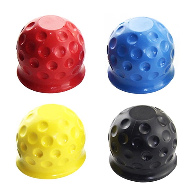 Trailer Hitches Balls Pack Of 3 Blue 50mm Tow Ball Bar Cap Covers - For ...