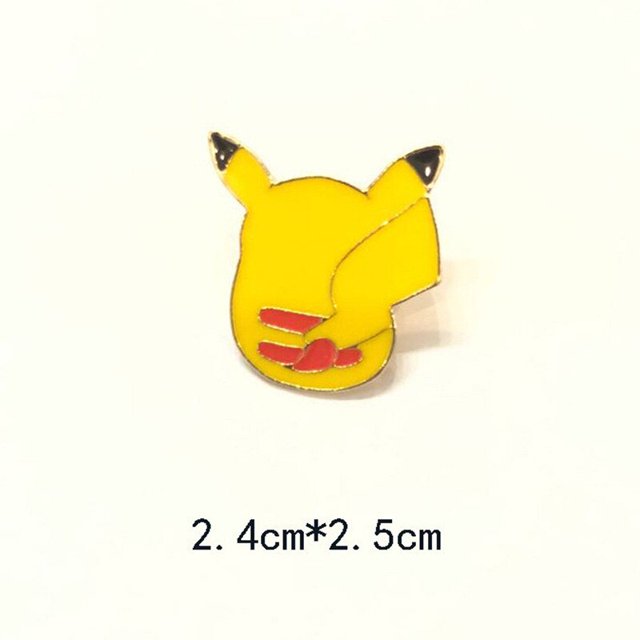 Broches esmaltados periféricos de dibujos animados de Anime pikaqiu Bulbasaur Psyduck, personajes, bolsas para ropa, alfileres, insignias, regalos de joyería para fanáticos