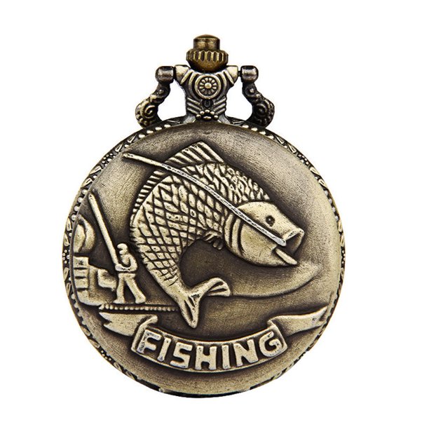 Fishing cheap pocket watch