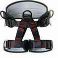 thumbnail image 1 of Climbing belts, Thicken Professional Safety Belt for Caving Rock Climbing Fire Rescuing Rappelling Tree and Outdoor Adventure Activities, 1 of 6