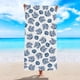 thumbnail image 5 of Toalla de playa de microfibra de 70 x 150 cm, ligera, de secado rápido, antiarena, para adultos, mujeres, hombres y niños | Absorbente, duradera, de poliéster, manta de playa extragrande, pareo,, 5 of 6