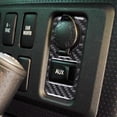 thumbnail image 4 of Real Bright Soft Car Interior Carbon Fiber Sticker DecorationCarbon Fiber Interior Power Outlet Cover For Toyota FJ Cruiser 2007-2014Auto Car Protection Interior Accessories, 4 of 8