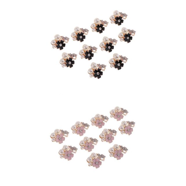 20 piezas de de imitación pers artificiales adorno de espalda pna decoración de de imitación para regalo Zulema Botón de perlas de diamantes de imitación