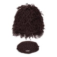 thumbnail image 4 of Gorro de peluca Gorro de barba Gorro de máscara tejido a mano Gorro de lana cálido decorativo para niños, 4 of 6