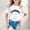 White, variant on Kids Girls T Shirts Grey Printed Girls Short Sleeve Tops Summer Tops for Teens Oversized Girl Clothes 4-5 Years