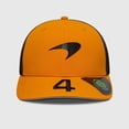 thumbnail image 2 of McLaren Racing F1 2025 Adult Lando Norris Team Hat Orange, 2 of 5